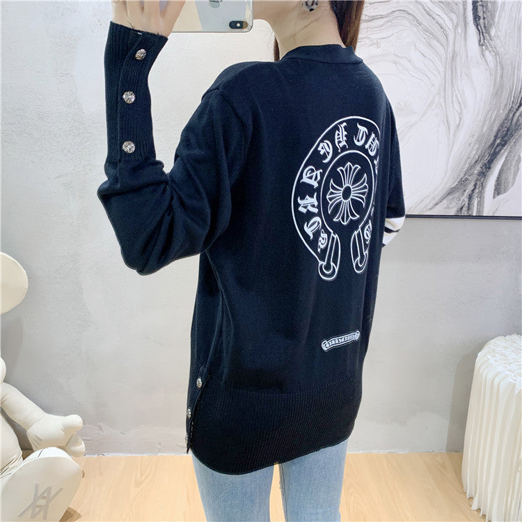 【outer】ファッションニットカーディガンG23454