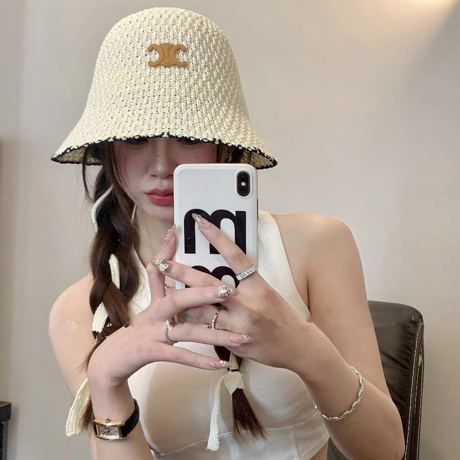 【小物】3色サファリハットF7556