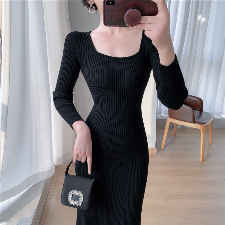 【dress】ニットワンピース　M28020