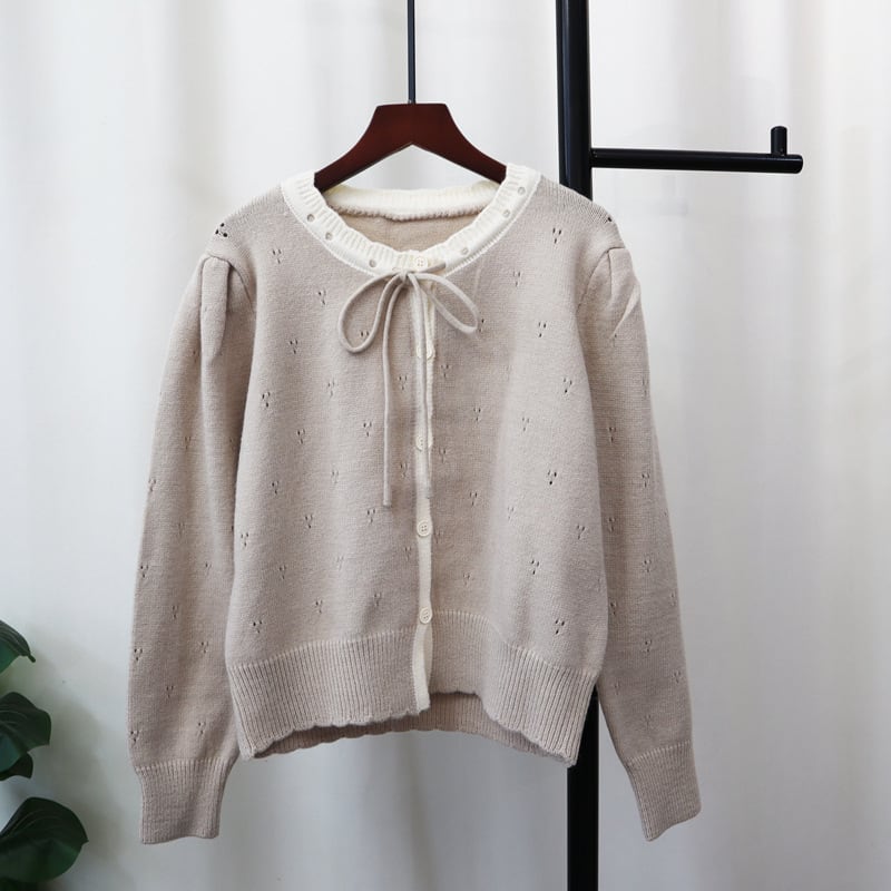 【outer】ニットカーデ　M17962