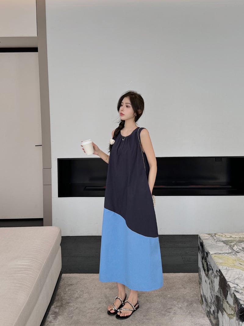 【dress】ノースリーブワンピース　M24959