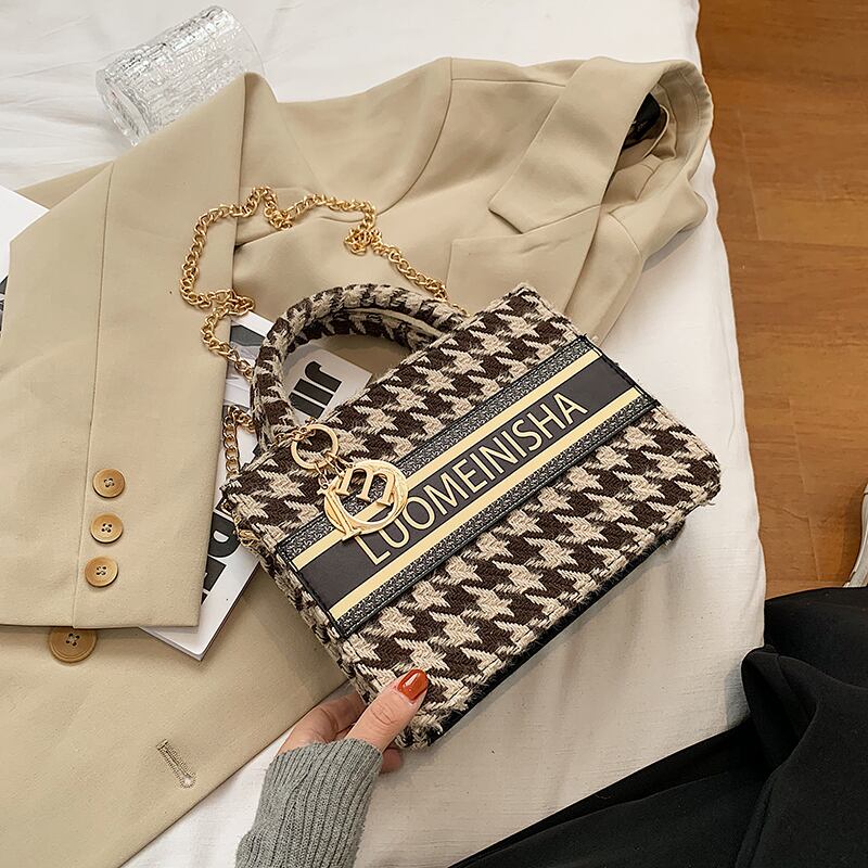 【小物】ファッション秋冬大人可愛い???合わせやすいショルダージッパーバッグ G3274