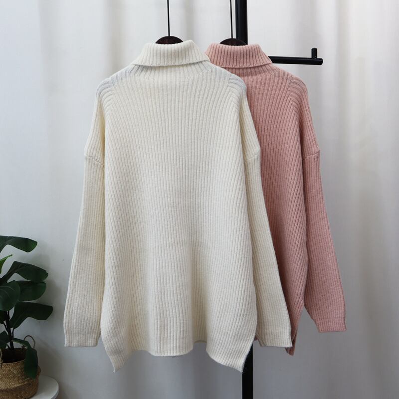 【tops】ハイネックニットセーター　M27394