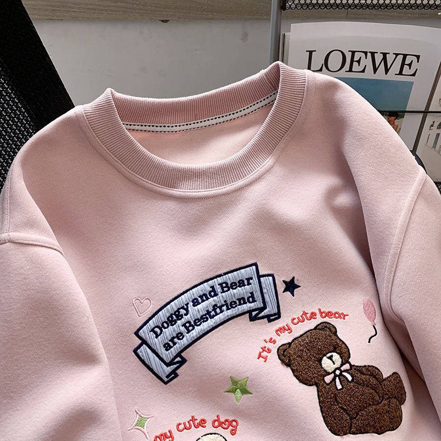 【tops】裹起毛プルオーバー　M28971