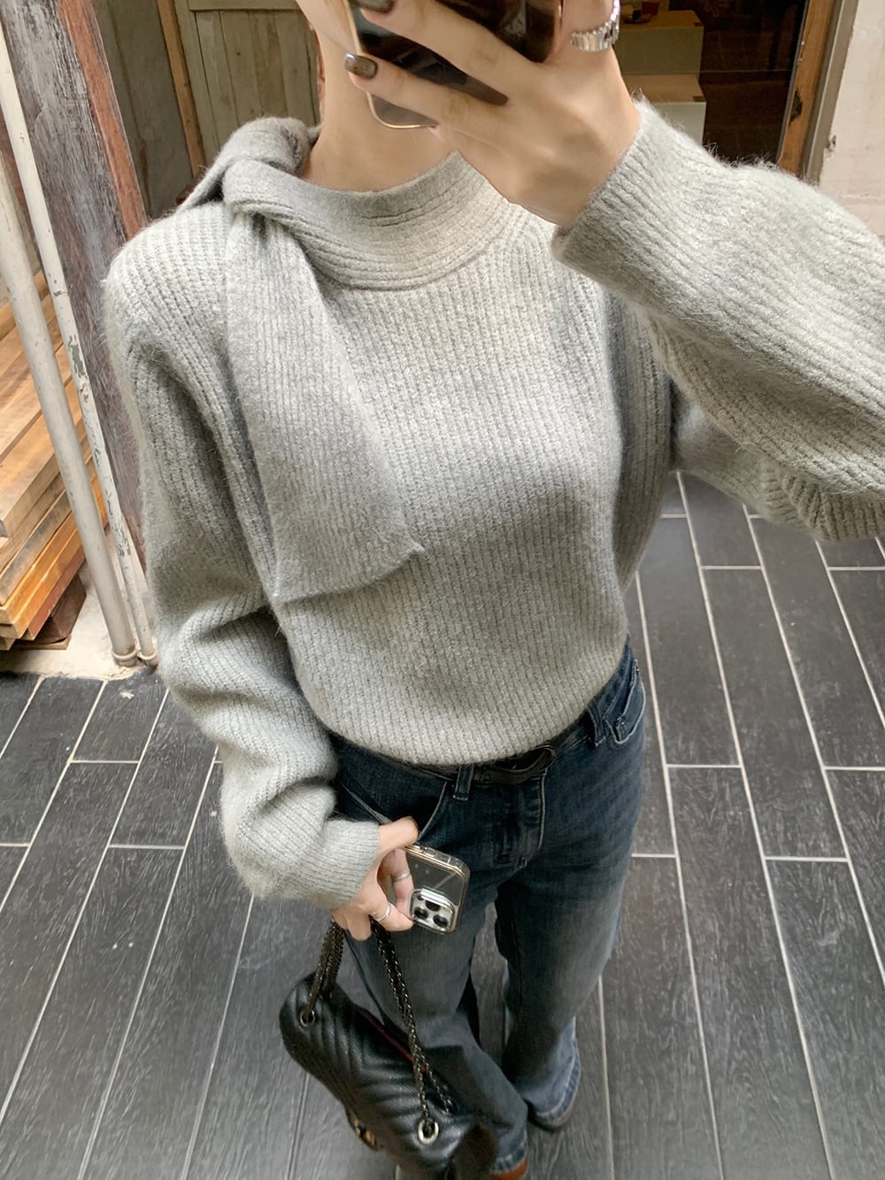 【tops】ニットセーター　M27682