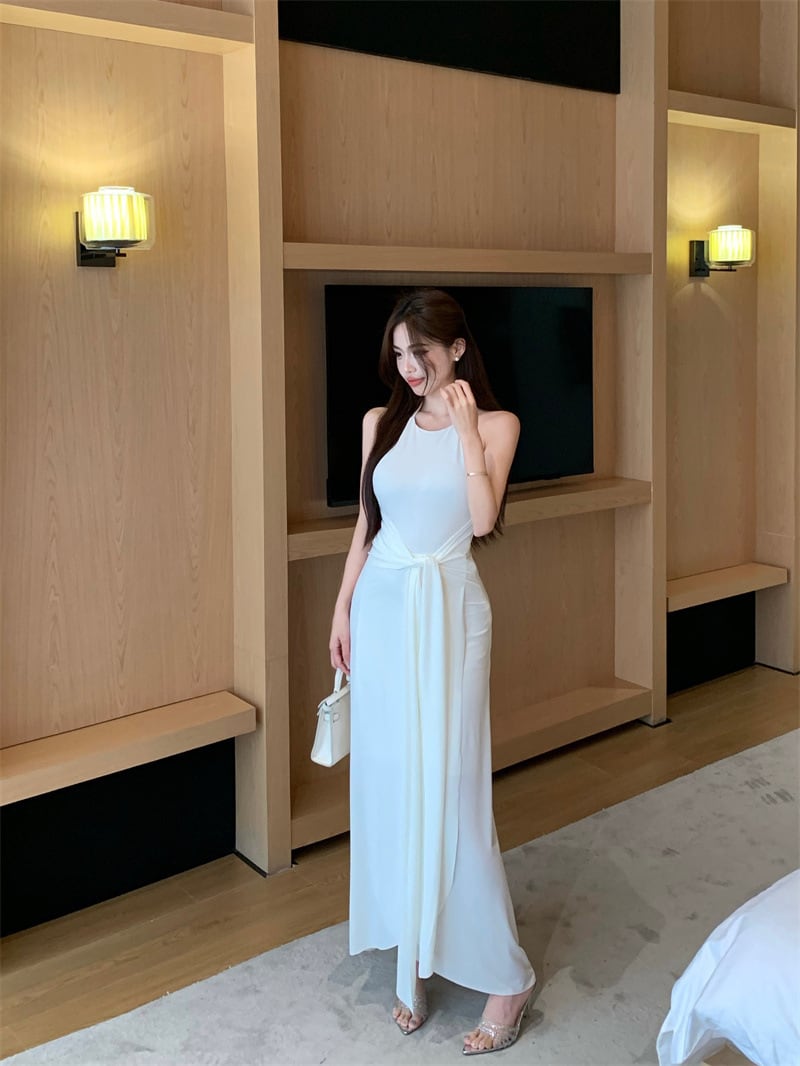 【dress】ホルターネックワンピース　M24179