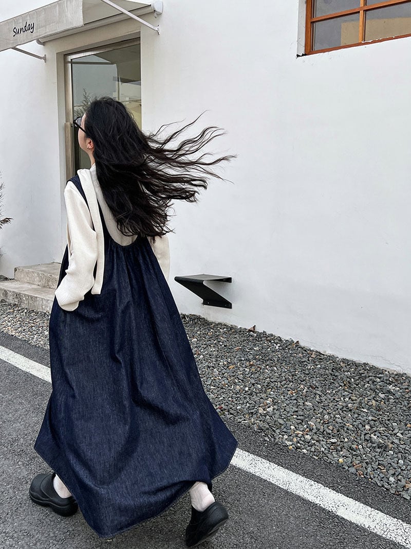 【dress】デニムワンピース　M29957