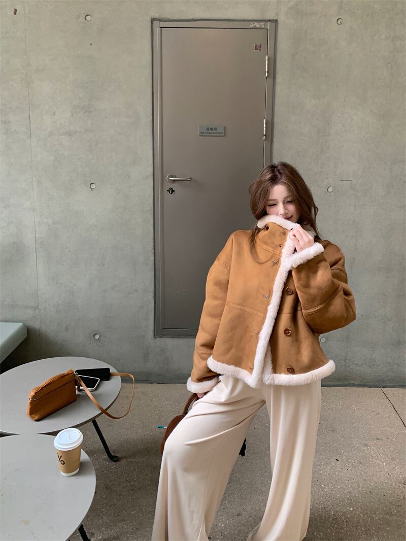 【outer】2WAYショートコート　M28265