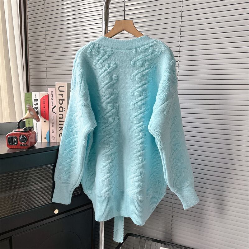 【outer】ニットカーデ　M18551