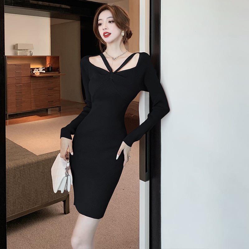 【dress】ニットワンピース　M27466