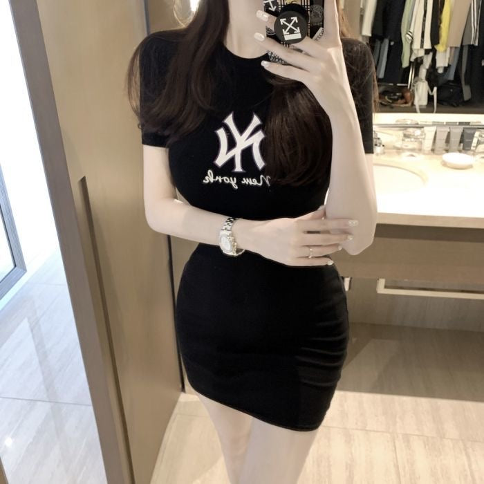 【dress】2色タイトデートワンピースF7710