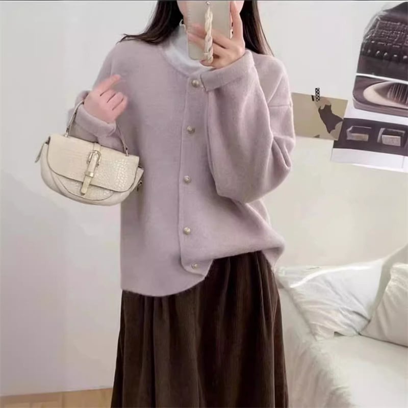 【outer】ニットカーデ　M25960