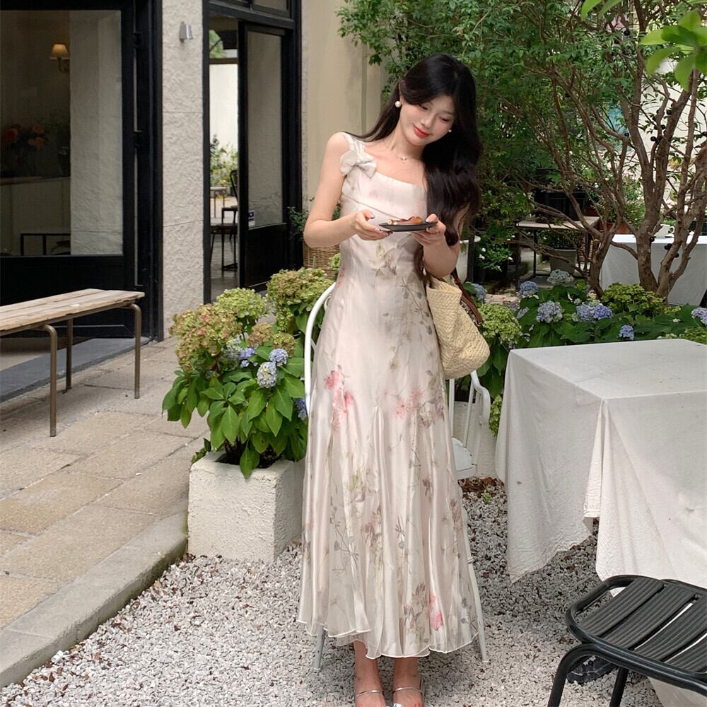 【dress】花柄デートワンピース　M29982