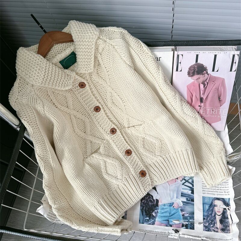 【outer】ニットカーデ　M27444