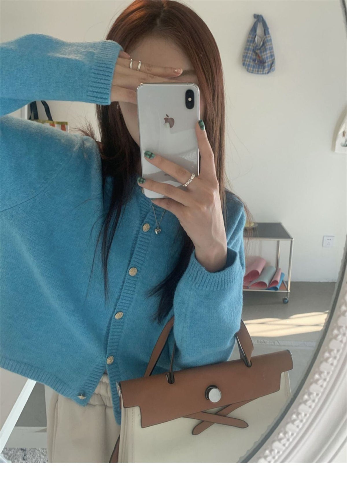 【outer】ニットカーデ　M27233