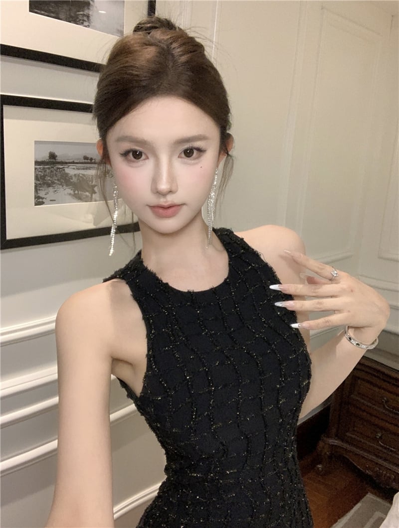 【dress】ラウンドネックワンピース G21059