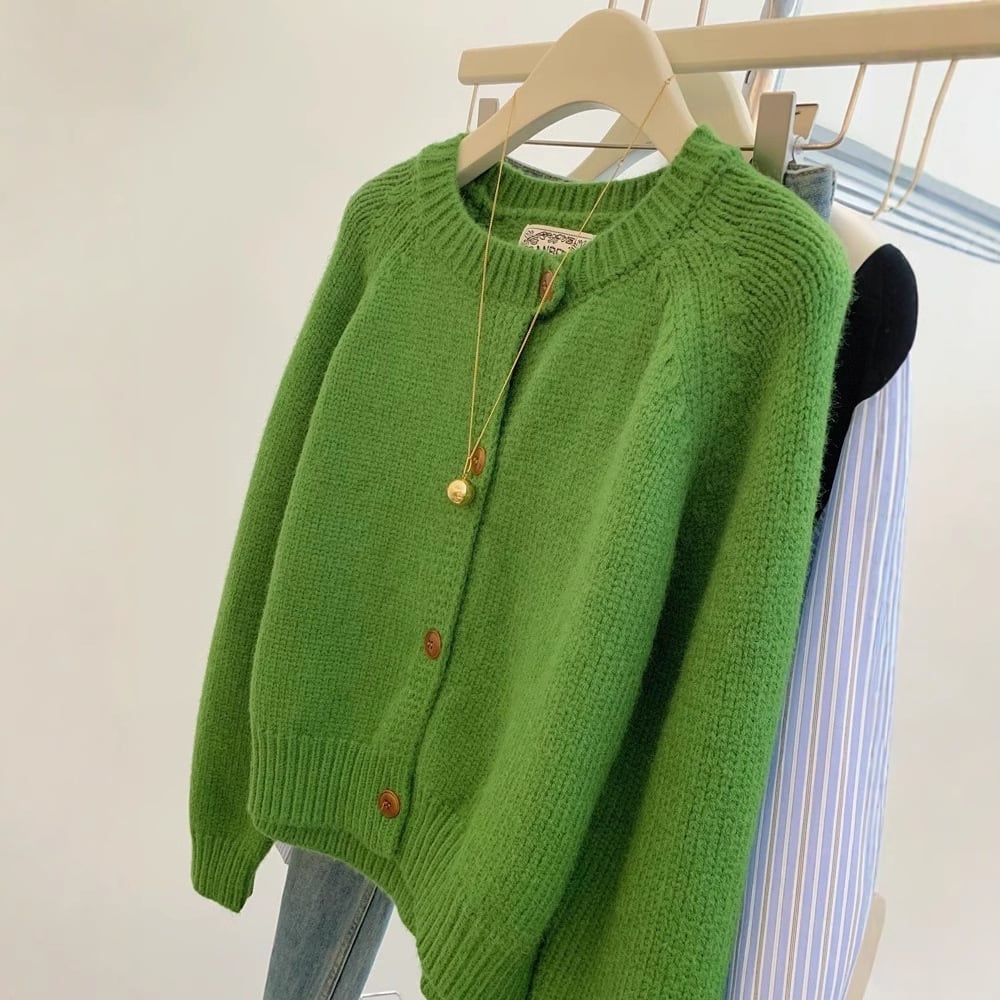 【outer】ニットカーデ　M29194