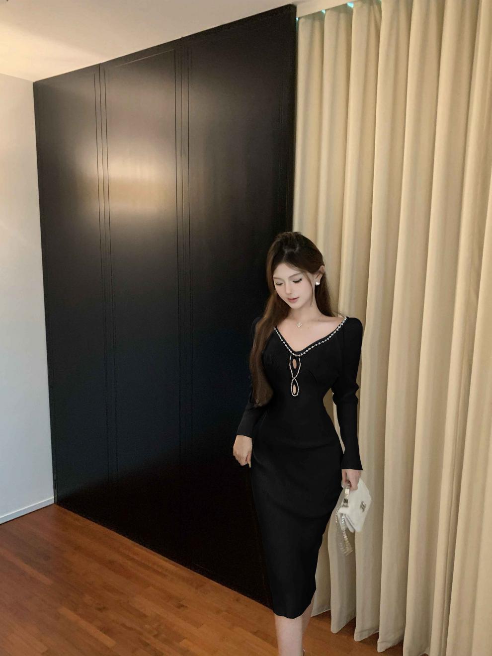 【dress】ニットワンピース　M27918