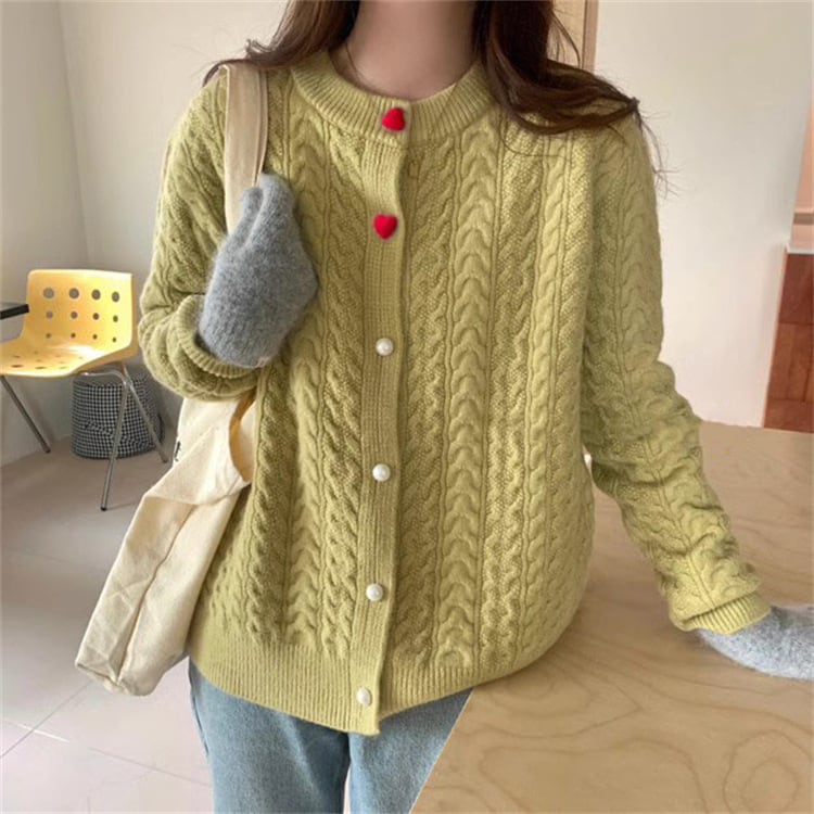 【outer】ニットカーデ　M25790
