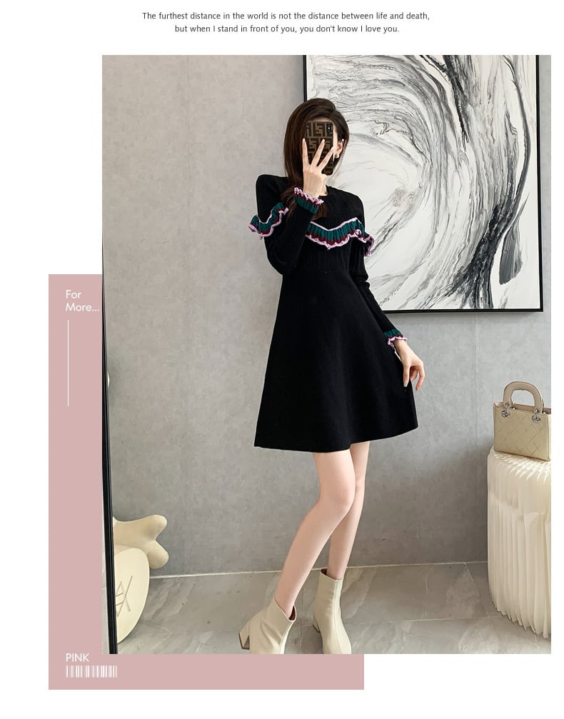 【dress】ニットワンピース　M25499