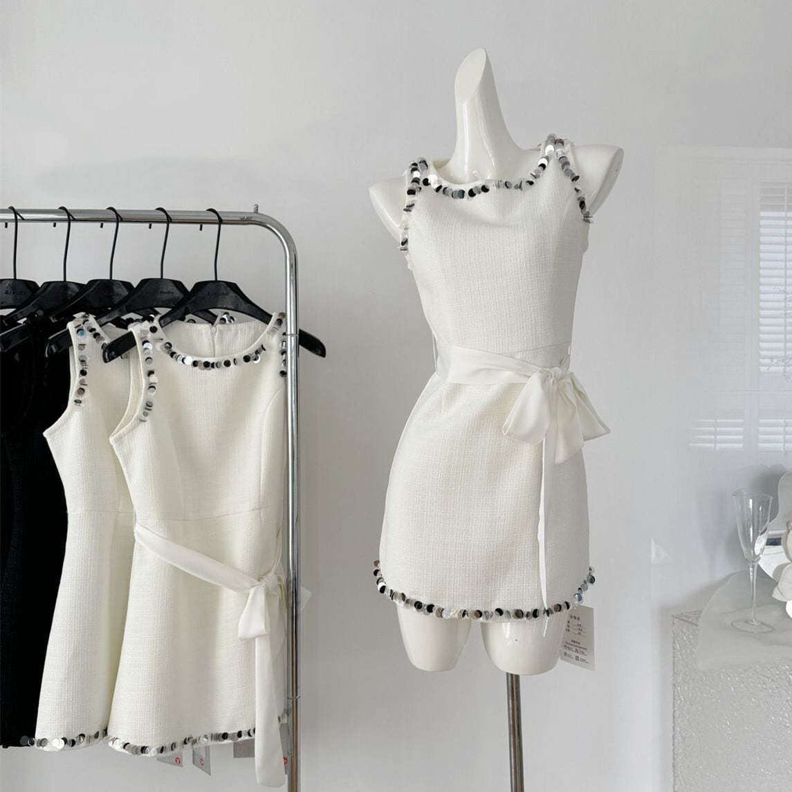【dress】ノースリーブワンピース　M24487