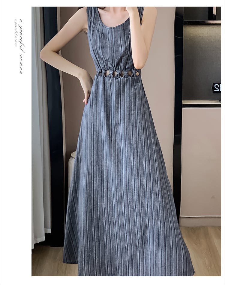 【dress】ノースリーブワンピース　M25098