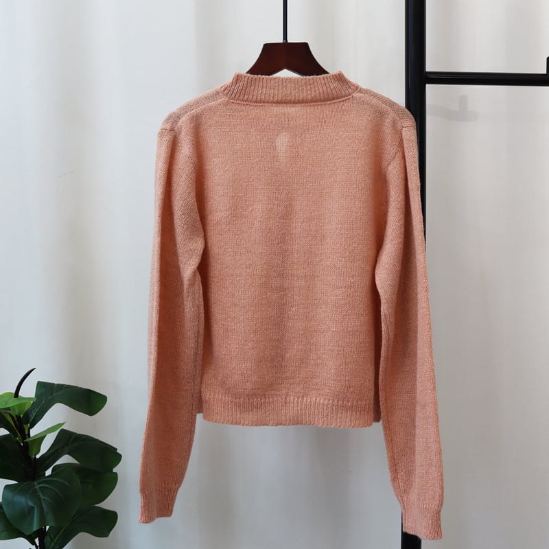 【outer】ニットカーデ　M25738