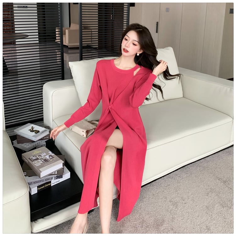 【dress】ニットワンピース　M26054