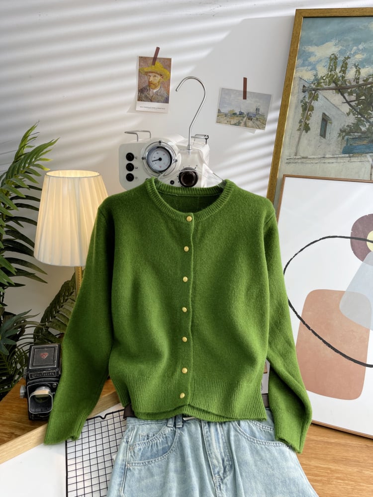 【outer】シンプルカーディガン     N2824