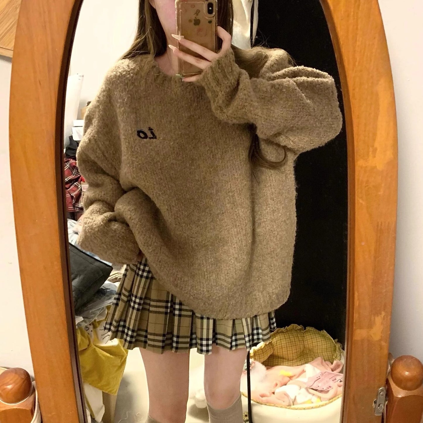 【tops】ゆったり秋冬ニットセーターG24516