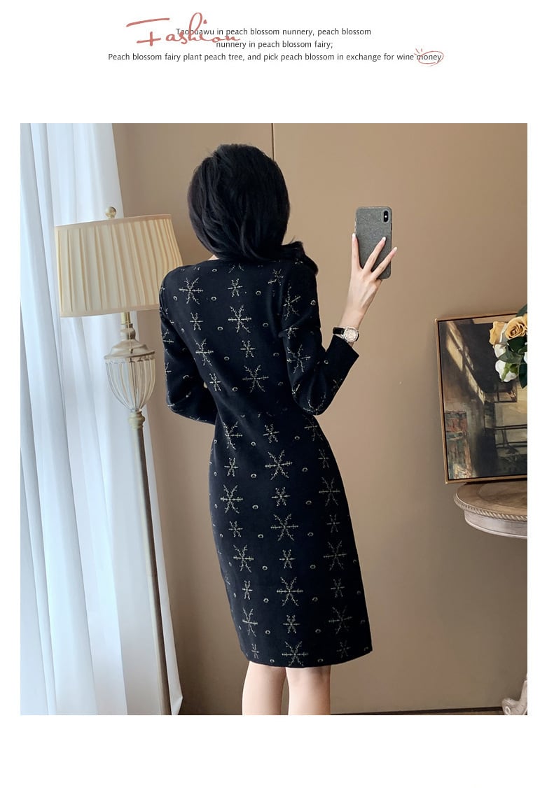 【dress】ニットワンピース　M27684
