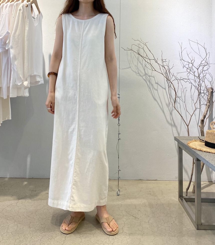 【dress】デニムベストワンピース　M23881