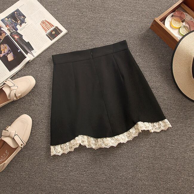 【set】シャツトップス×スカートセット　M18739