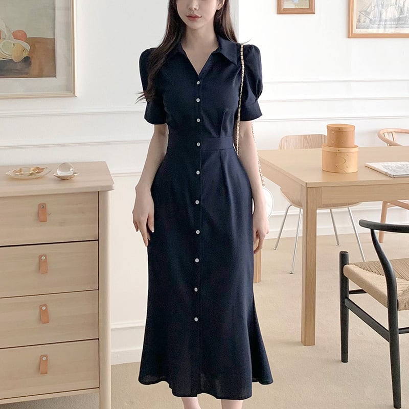 【dress】シャツワンピース　M24721