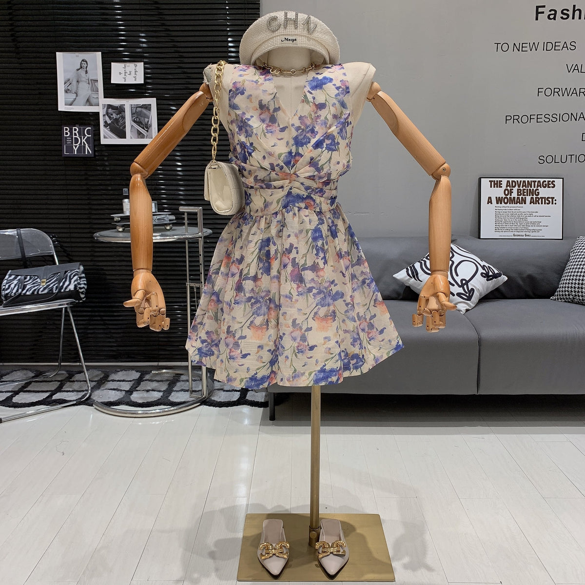 【dress】花柄ワンピース　M24994