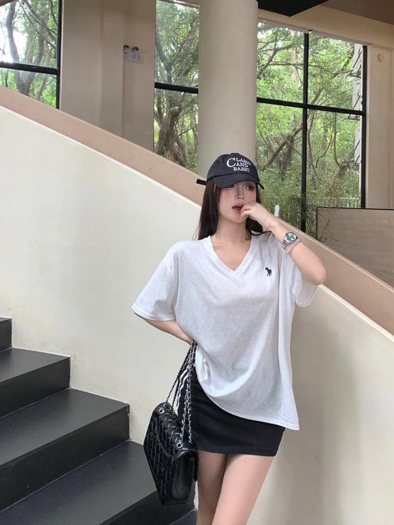 【set】Tシャツ×スカートセット　M24534