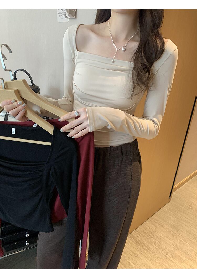 【tops】長袖Ｔシャツトップス　M28973