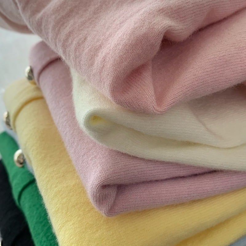 【outer】クルーネックニットカーデ　M29423