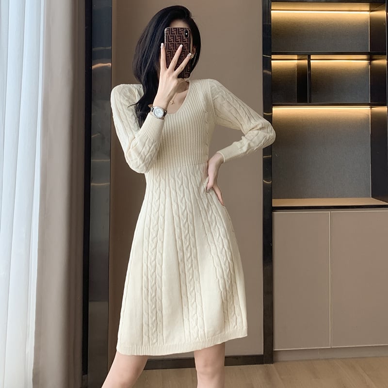 【dress】ニットワンピース　M25515
