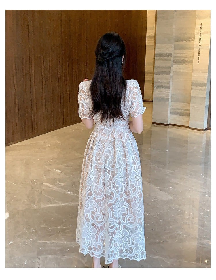 【dress】レースワンピース　M24544