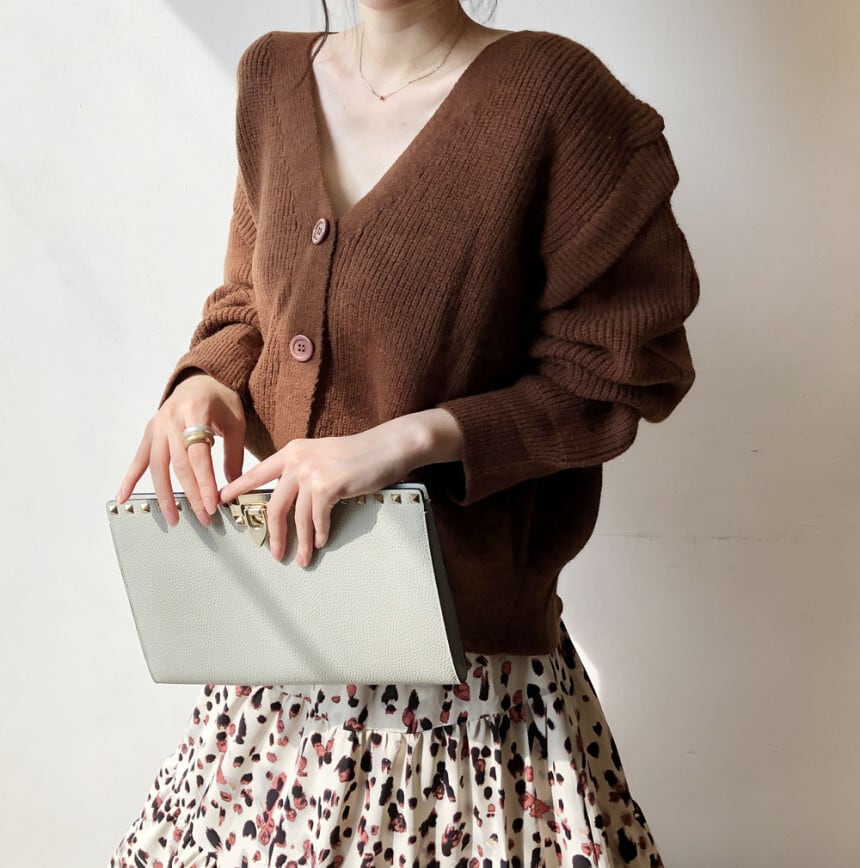 【outer】ニットカーデ　M17962