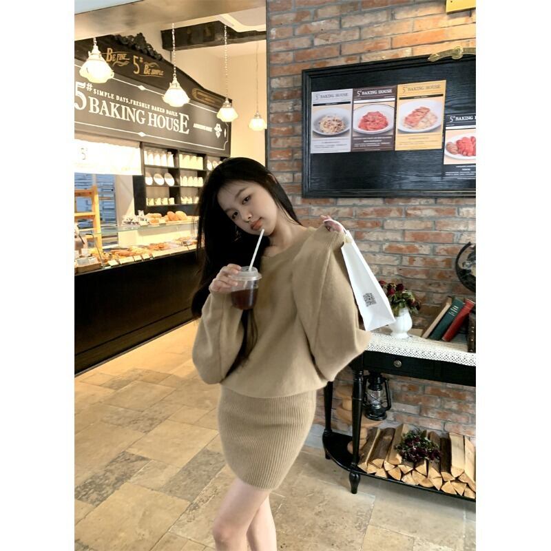 【dress】ニットワンピース　M28894
