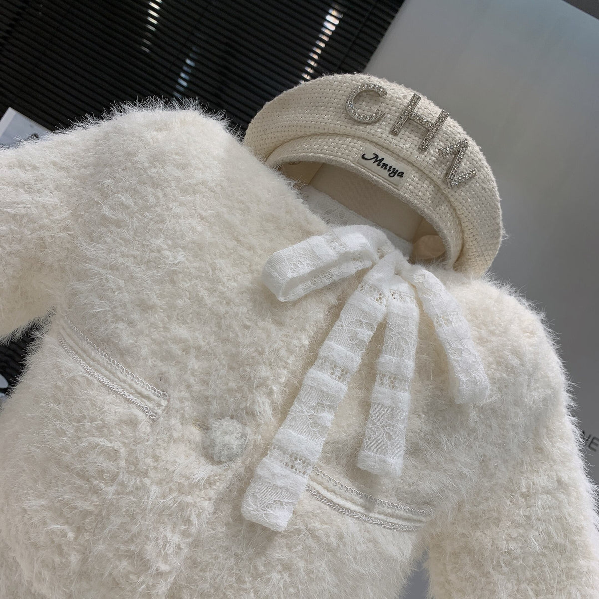 【outer】ファーショートコート　M28441