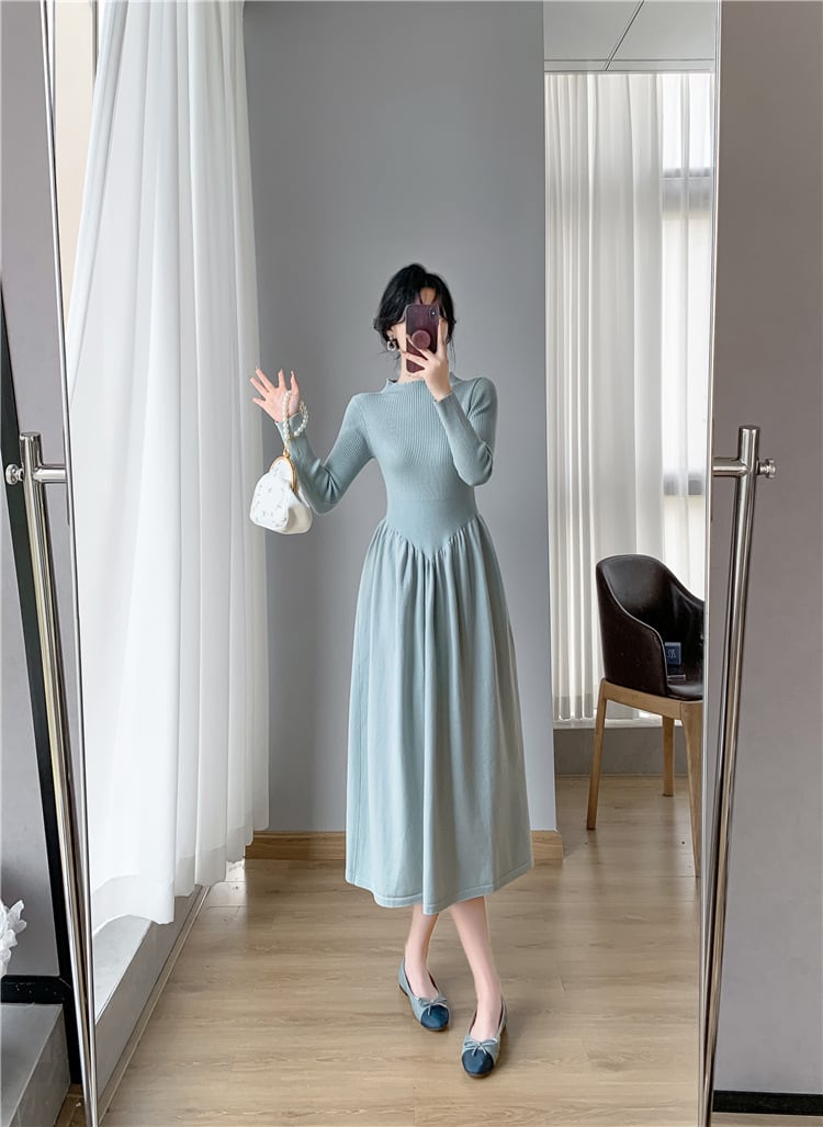 【dress】ニットワンピース　M26190