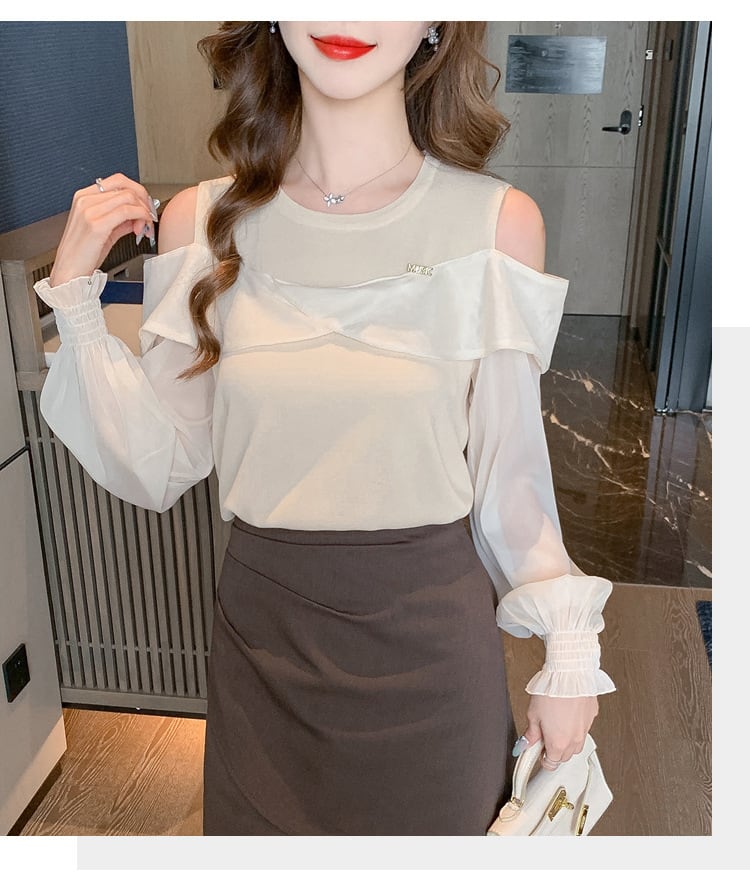 【tops】オフショルダートップス　M29037