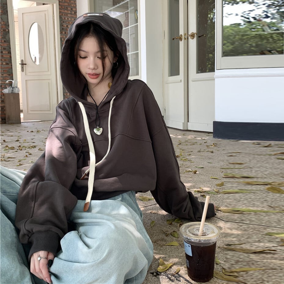 【tops】フード付きプルオーバー　M26154