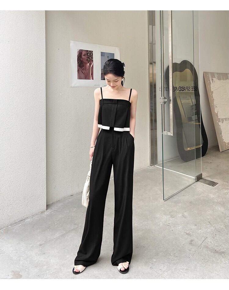 【set】トップス+ガウチョパンツ２点セットG21020