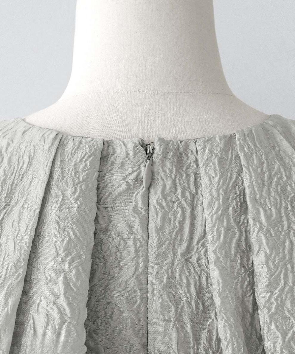【tops】ジャカードトップス　M24075