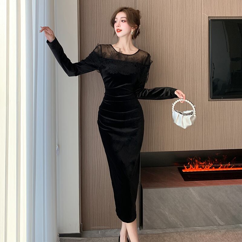 【dress】ドッキングワンピース　M18747