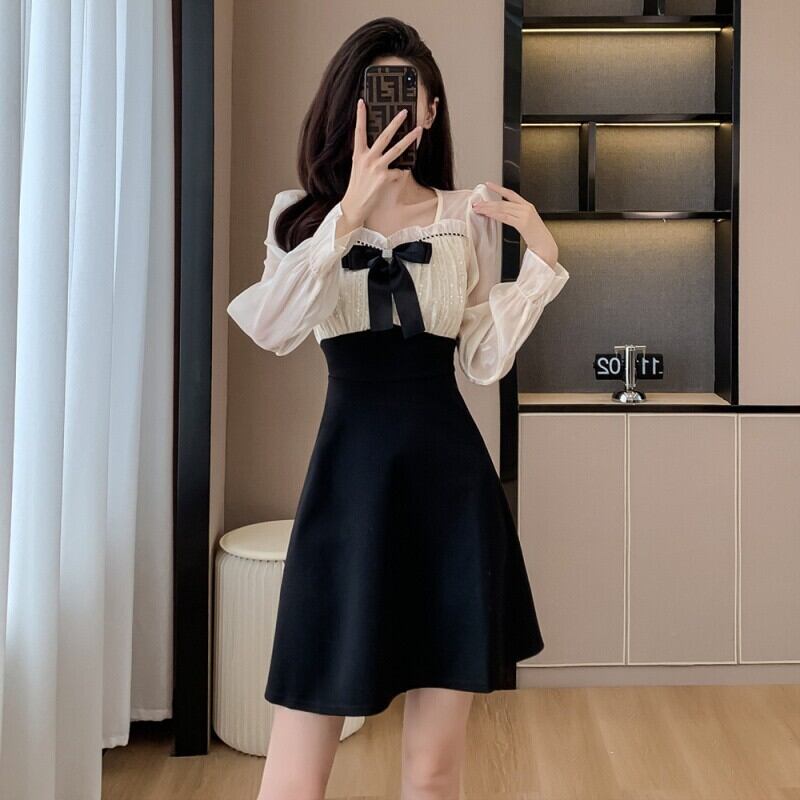 【dress】ドッキングワンピース　M18756
